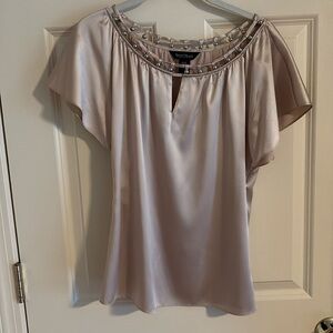 White House Black Market Silk Blouse